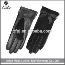 Neue Design Fashion Low Price Damen Leder Handschuhe Größe 9